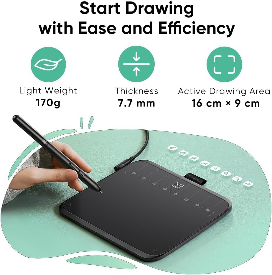 XP Pen Drawing Tablet Deco 640 Graphic Drawing Tablet XP Pen Drawing Tablet Deco 640 Graphic Drawing Tablet
